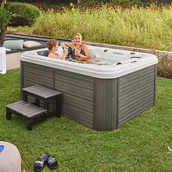 Acheter Home Deluxe Jacuzzi extérieur BEACH Avec escalier et couverture thermique