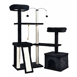 Avis Home Deluxe Arbre à chat JAX Noir
