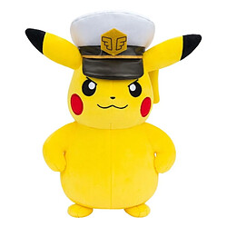 Jazwares Pokémon - Peluche Captain Pikachu 20 cm