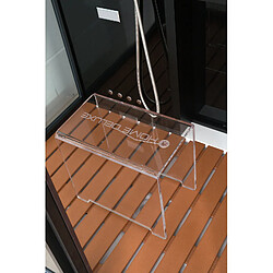 Home Deluxe Douche à vapeur LUXORY XL Noir pas cher