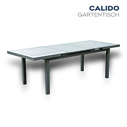 Home deluxe salon de jardin aluminium - Anthracite pas cher