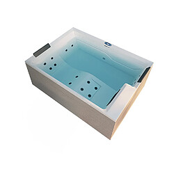 Home Deluxe Jacuzzi d'extérieur NIMBUS DELUXE PURE - sans escalier et couverture thermique