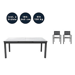 Home Deluxe Ensemble de sièges CALIDO MADERA Quantité : 3 pcs.