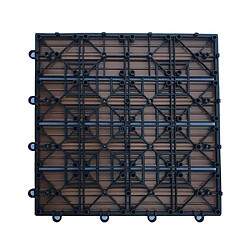 Acheter Home Deluxe WPC Carreaux de bois BAVARO Anthracite
