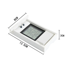INF Jauge de température électronique pour paysage extérieur White