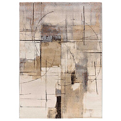 ATTICGO Tapis abstrait BERUTI beige 200x290 cm