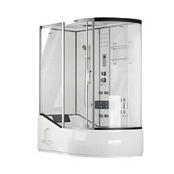 Home Deluxe Douche à vapeur ALLIN 4in1 blanc droite Blanc