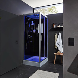 Home Deluxe Cabine de douche WAVE L
