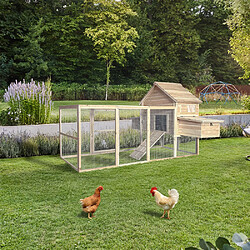 Home Deluxe Poulailler en bois TANO - 310 x 150 cm