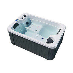 Home Deluxe Jacuzzi d'extérieur HORIZON PURE - 115 x 175 x 70 cm