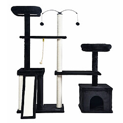 Home Deluxe Arbre à chat JAX Noir