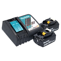 Avis Makita DMR 055 RG Radio sans fil FM 360° 18 V + 2x Batteries 6,0Ah + Chargeur