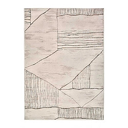 ATTICGO Tapis ethnique CERES crème / marron 80x120 cm