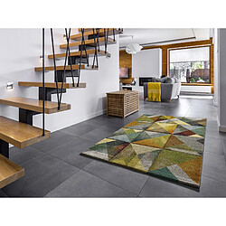 ATTICGO Tapis géométrique MATRIX multicolore 160x230 cm