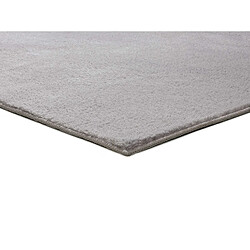 Avis ATTICGO Tapis lavable uni CORALINE gris 80x150 cm