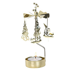 Pluto Gnome au lièvre bougie rotative