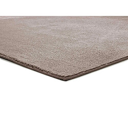 Avis ATTICGO Tapis lavable uni CORALINE marron 80x150 cm