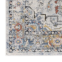 Acheter ATTICGO Tapis vintage MABEL gris/multicolore 140x200 cm