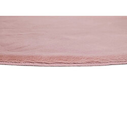 Avis ATTICGO Tapis lavable rond shaggy FOX rose 120x120 cm