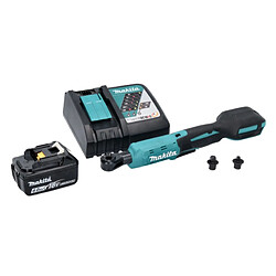 Makita DWR 180 RG1 Visseuse à cliquet sans fil 18 V 47,5 Nm 1/4'' 3/8'' + 1x batterie 6,0 Ah + chargeur