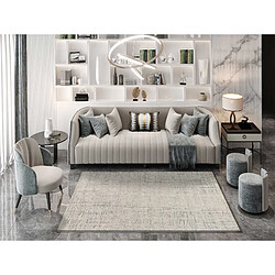 ATTICGO Tapis abstrait à relief SENSATION gris/beige 200x290 cm