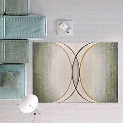 ATTICGO Tapis moderne LIBET crème/vert/gris 160x230 cm