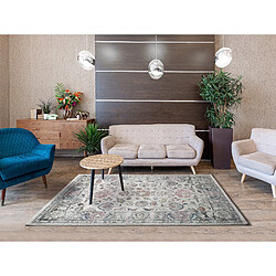 ATTICGO Tapis vintage PARMA crème/rose/multicolore 200x290 cm