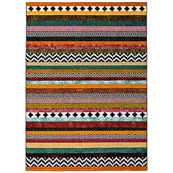 ATTICGO Tapis ethnique MOAR multicolore 160x230 cm