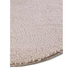 Avis ATTICGO Tapis lavable uni à bordure ondulée MELLOW rose poudré 160x230 cm