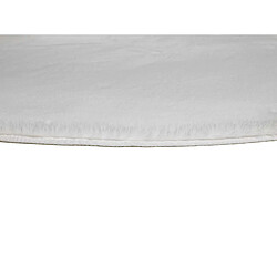 Avis ATTICGO Tapis lavable rond shaggy FOX blanc 120x120 cm
