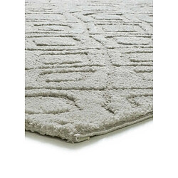 Avis ATTICGO Tapis scandinave à relief JUNO gris 64x120 cm