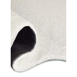 Acheter ATTICGO Tapis lavable uni à bordure ondulée MELLOW blanc 160x230 cm