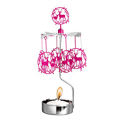 Pluto Bambi rose et cerf Angelchime bougie rotative