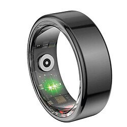 Avizar Bague Connectée Taille 12 Modèle Titan avec Étui de Charge Noir