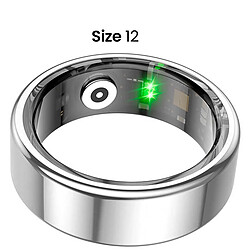 Acheter Avizar Bague Connectée Taille 12 Modèle Titan avec Étui de Charge Argent