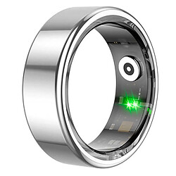 Avizar Bague Connectée Taille 10 Modèle Titan avec Étui de Charge Argent