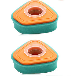 976 Améliorez les performances de votre tondeuse à gazon avec les filtres Améliorez les performances de votre tondeuse à gazon avec les filtres à air pour Briggs et Stratton (paquet de 2) - 115P02, 115P05, 123P02, 123P07, 123P0B, 123P32, 125P02, 125902 - Codes OEM 595853, 597265