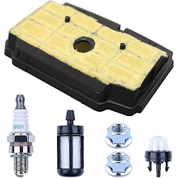 976 MS193T MS194T Kit de mise au point du filtre à air pour Stihl MS193T M MS193T MS194T Kit de mise au point du filtre à air pour Stihl MS193T MS193TC MS194T MS 193T 194T Tronçonneuse Filtre à air Amorçage Ampoule Bougie d’allumage Écrous de barre Kit de service 11371201604, 1137 120 1604