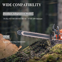 Avis 976 Tampon de douille de guidage pour tronçonneuses Husqvarna 340, 345, 34