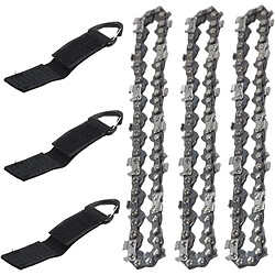 976 4 « GTA 26 chaînes de tronçonneuse 1/4 » 28 maillons de formation, 3 p pas cher