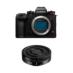 PANASONIC Lumix S1R II + Objectif S 26mm f/8 Pancake