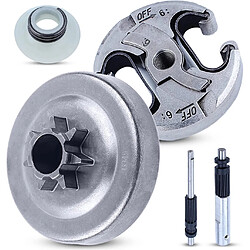 976 Pour Husqvarna 350 340 345 445 450 450E 351 353 tronçonneuse, embrayag Pour Husqvarna 350 340 345 445 450 450E 351 353 tronçonneuse, embrayage, 537110503 578097901 503931801 540057901 537154801