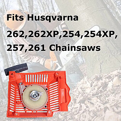 Acheter 976 Démarreur à rappel pour Husqvarna 262XP 254 257 261 254XP 257XP Pièces