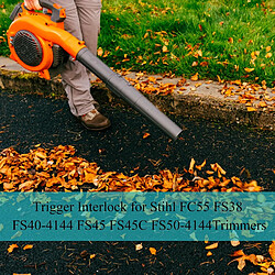 Avis 976 4140 182 0800 Verrouillage de la gâchette pour Stihl FC55, FS38, FS40-