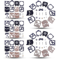 976 Paquet de 5 kit de reconstruction de réparation de diaphragme pour Sti Paquet de 5 kit de reconstruction de réparation de diaphragme pour Stihl FS36 FS40 FS44 FS72 FS74 FS75 FS76 FS80 FS81 FS85 FS86 Trimmer