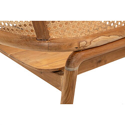 Alexandra House Living Chaise en bois de teck naturel 57 x 68 x 82 cm