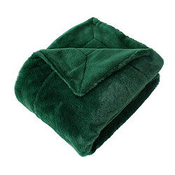Paris Prix Plaid Imitation Fourrure Rabbit Pop 125x150cm Vert