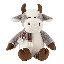 Paris Prix Peluche Vache Écharpe 35cm Multicolore