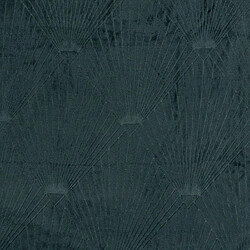 Atmosphera Plaid en Flanelle Art Déco 125x150cm Vert Cèdre