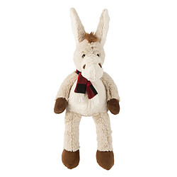 Paris Prix Peluche Âne Écharpe 28cm Beige